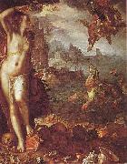 Joachim Wtewael Perseus and Andromeda oil painting reproduction